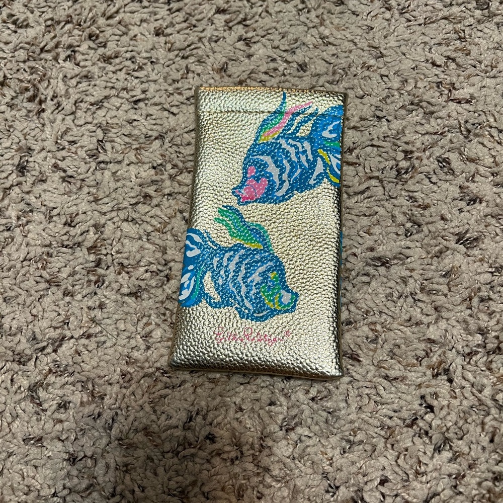 Never used! Lilly Pulitzer glasses case (sunglasses not included)